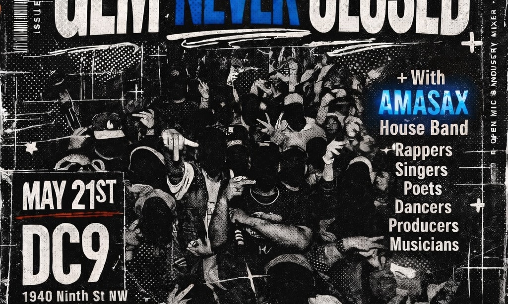 GEM NEVER CLOSED: Premiere Open Mic & Industry Mixer