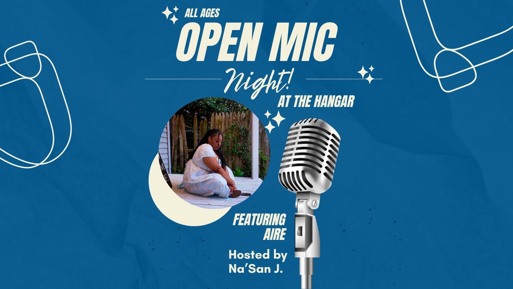 All Ages Open Mic at the Hangar - May 2026