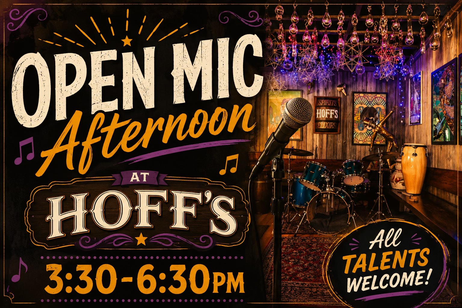 Hoff's Open Mic Afternoon