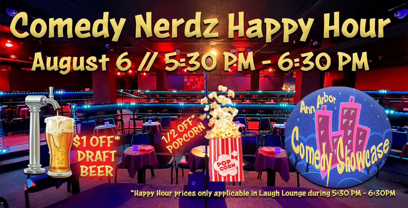 Comedy Nerdz Happy Hour W/ Comedy Jamm Open Mic