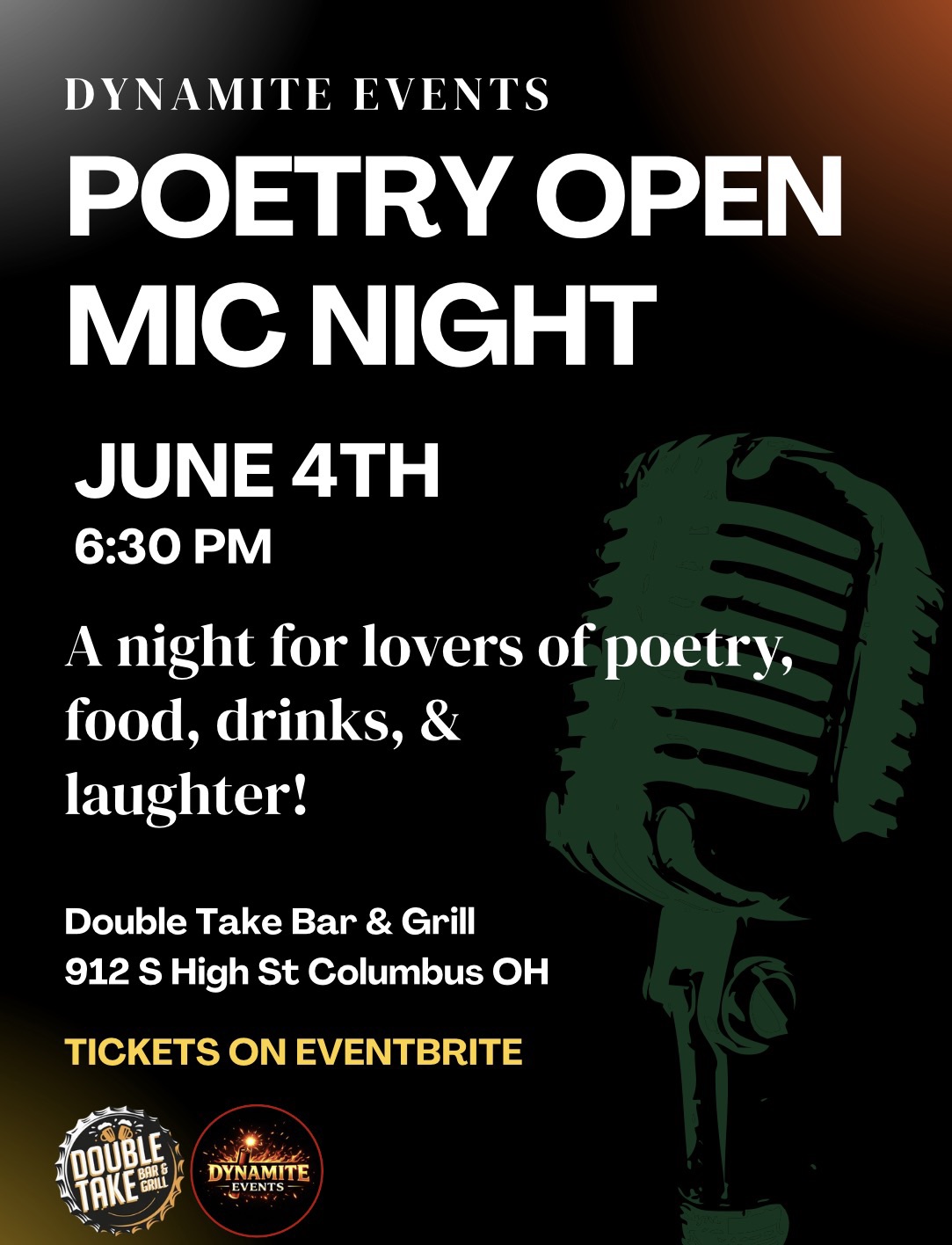 Dynamite Poetry Open Mic Night
