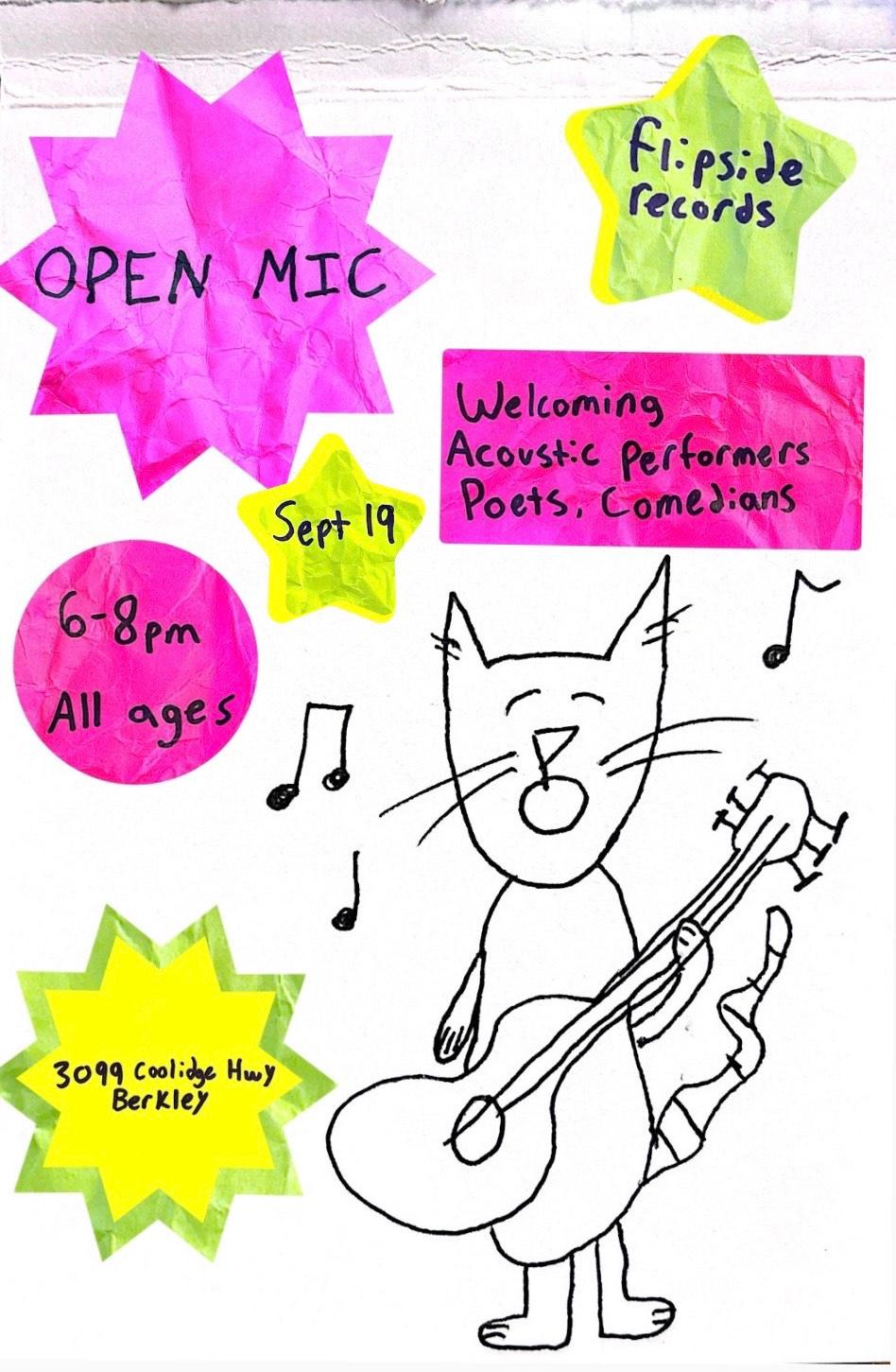 OPEN MIC NIGHT