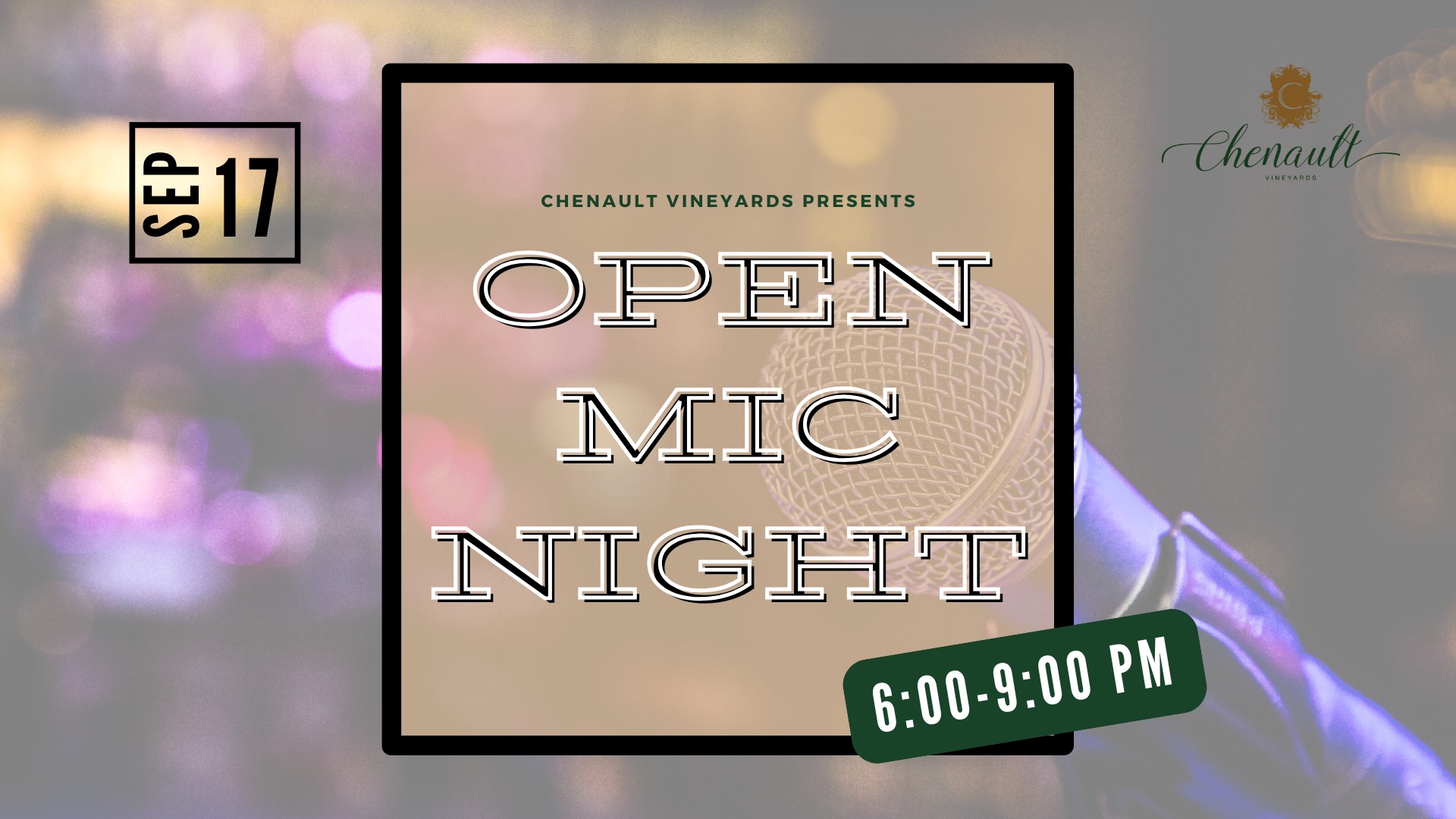 Open Mic Night hosted by Nic Cassetta