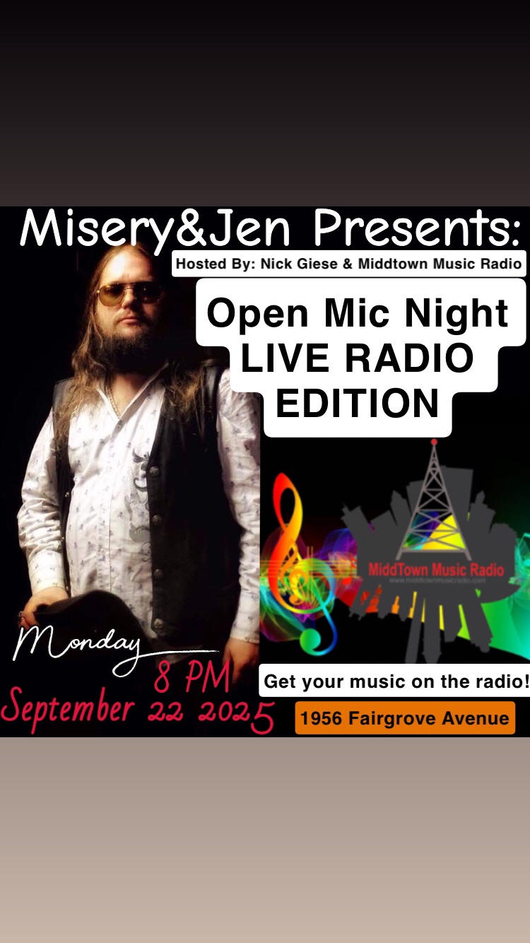 Open Mic Night LIVE RADIO BROADCAST EDITION