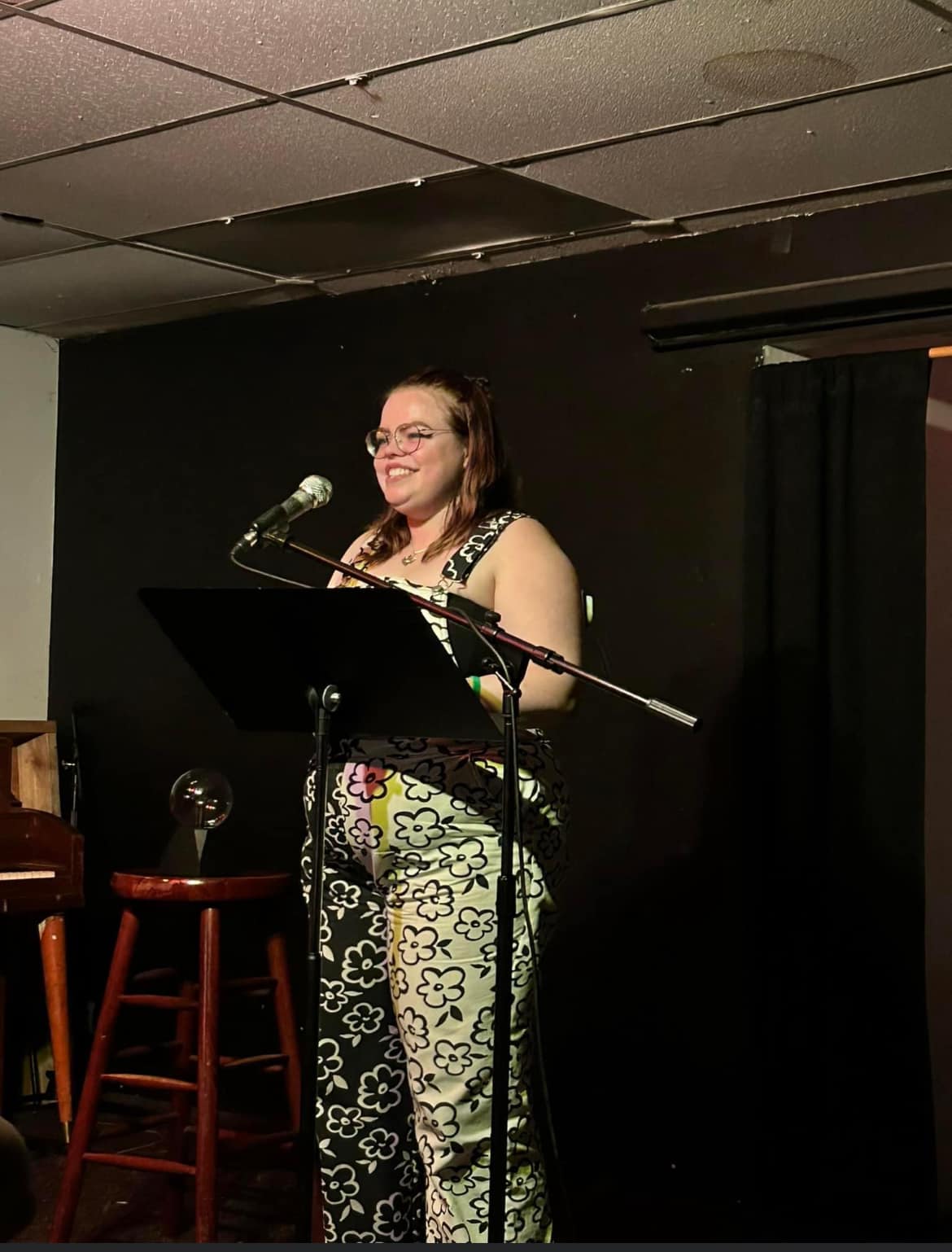 Poetry Open mic on eve of Christina’s b’de (Mandar hosts)