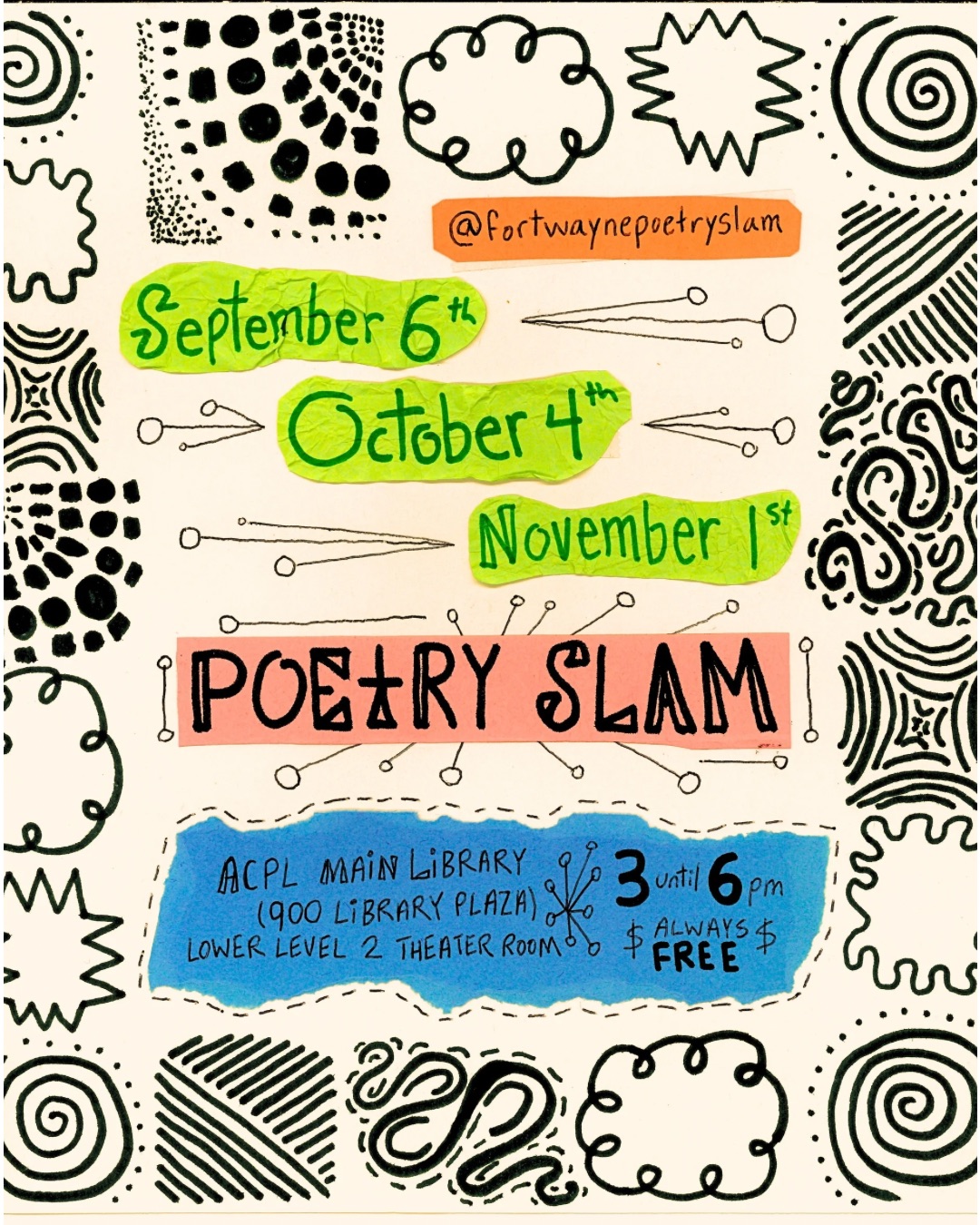Underground Sound: Poetry Slam & Open-mic